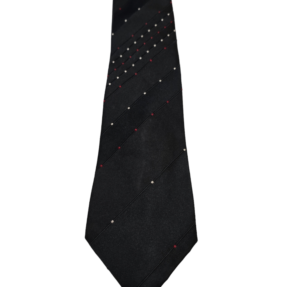 Vintage Pierre Cardin Paris 100% Polyester Necktie EUC SMOKE FREE PET FREE